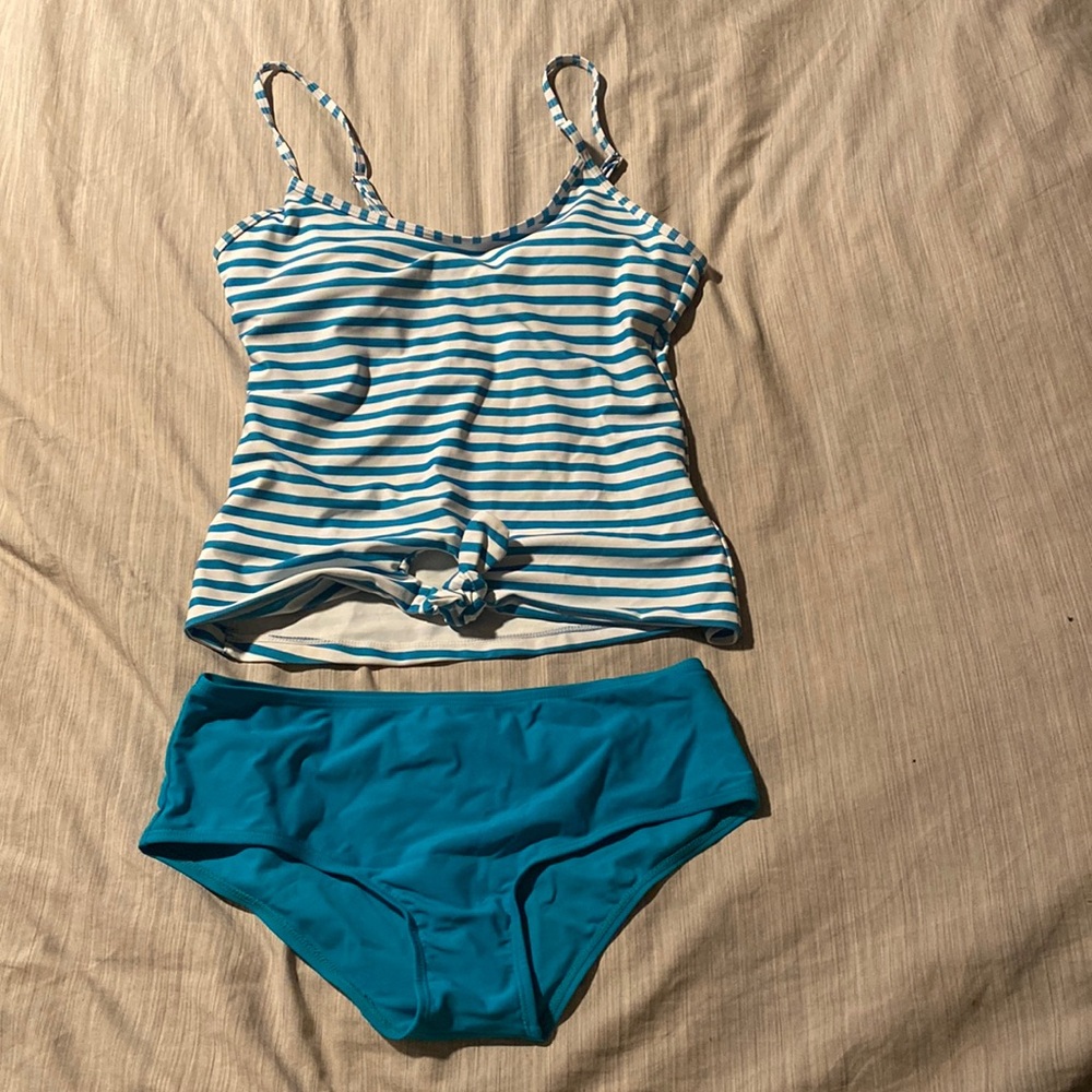 Two piece bathing suit